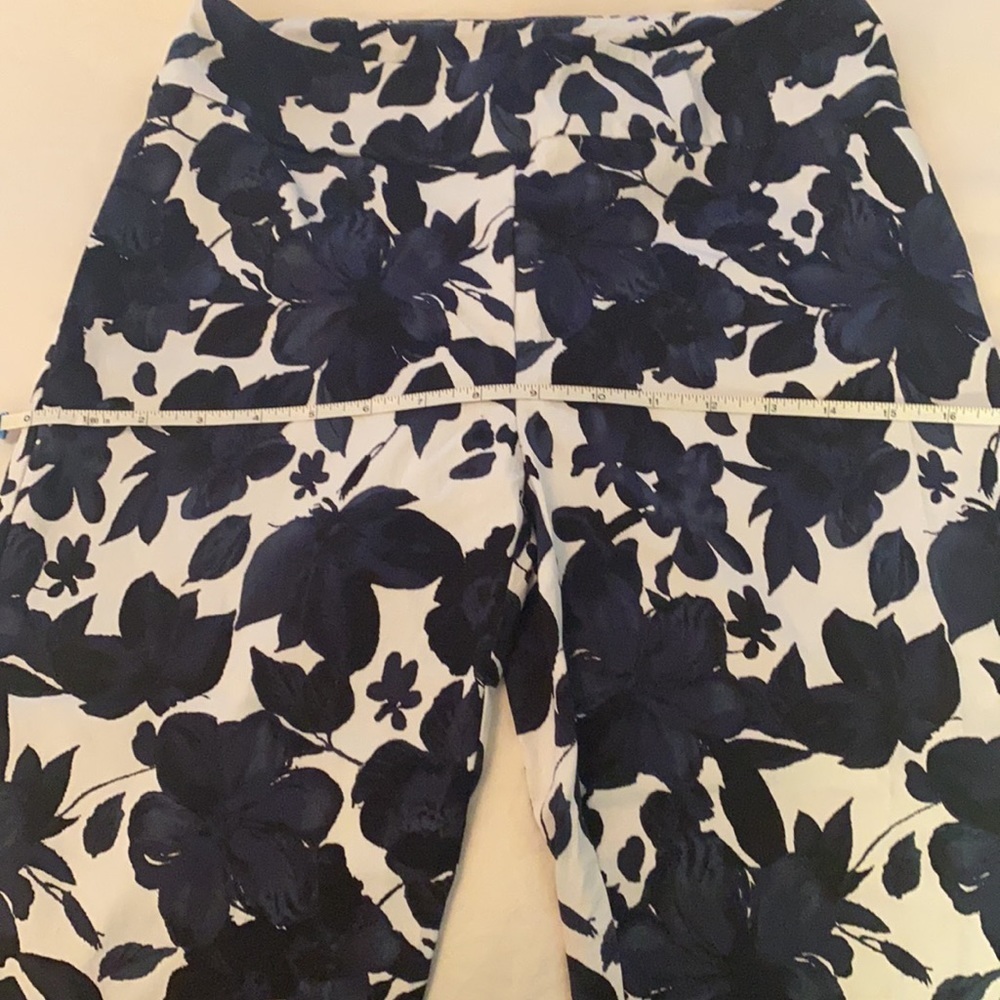 Floral Ribkoff Pants Size 10 - Picture 4 of 7